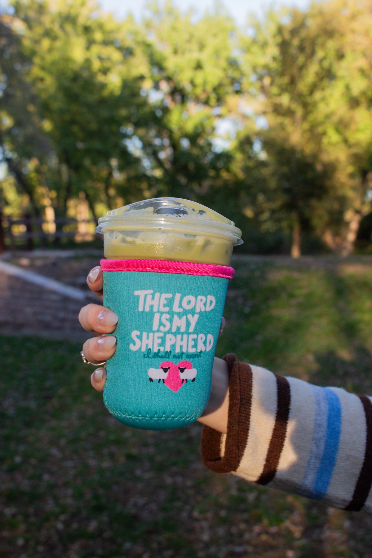 The Lord Is My Shepherd Coffee Sleeve ☕️🩵