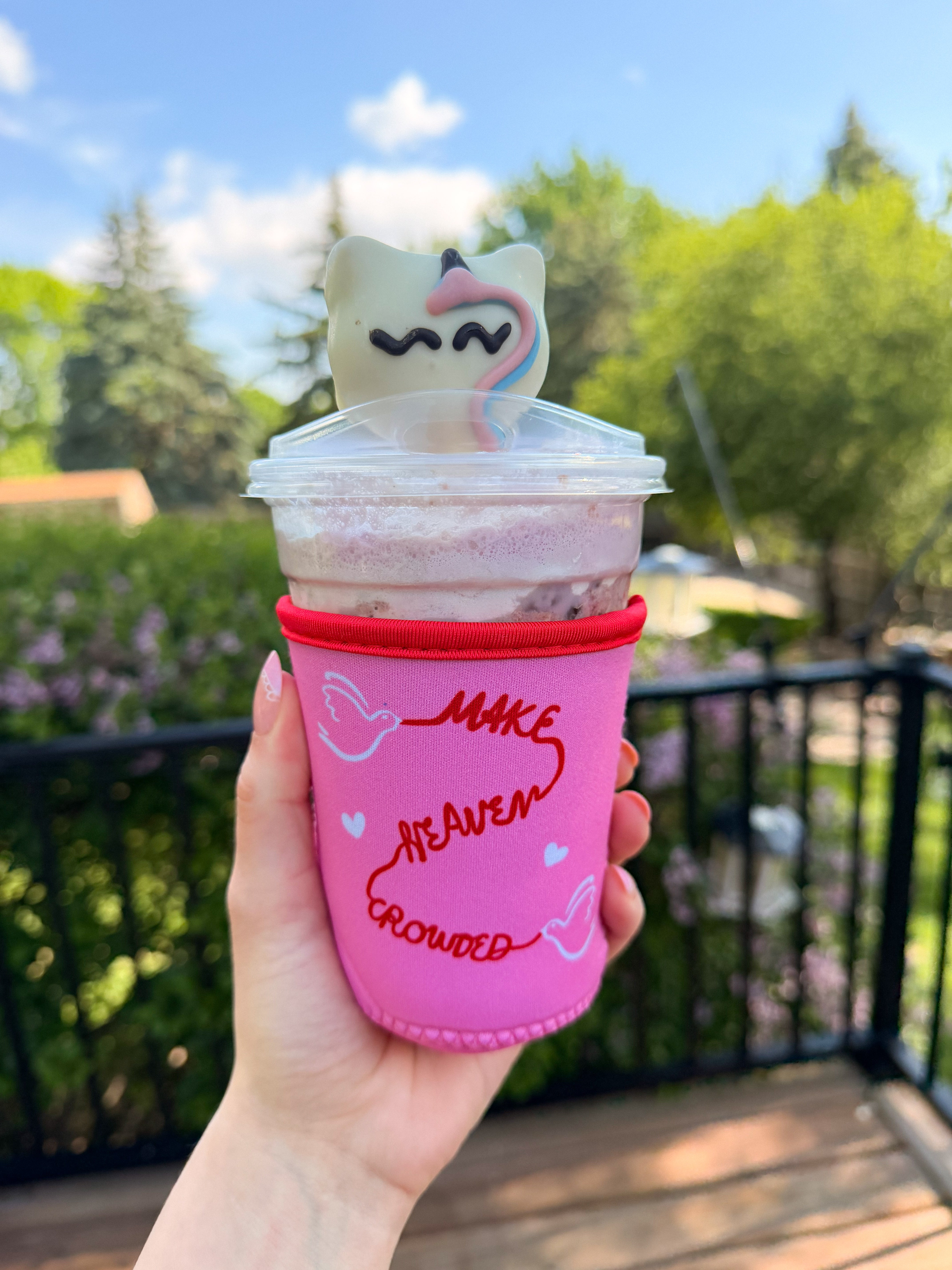 Make Heaven Crowded - Coffee Sleeve ☕️🎀