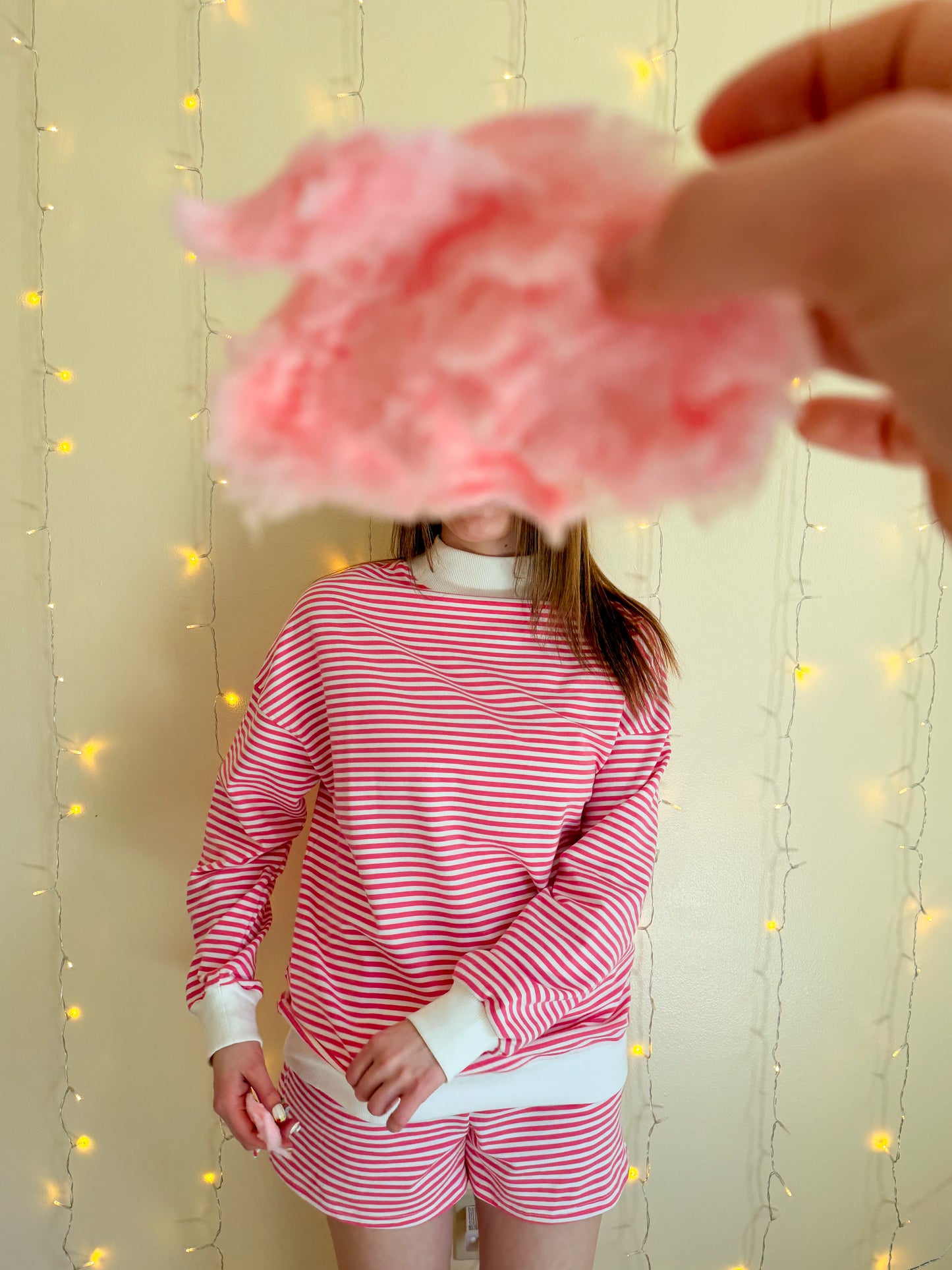 Cotton Candy Skies Mockneck - Pink Vanilla ☁️💗