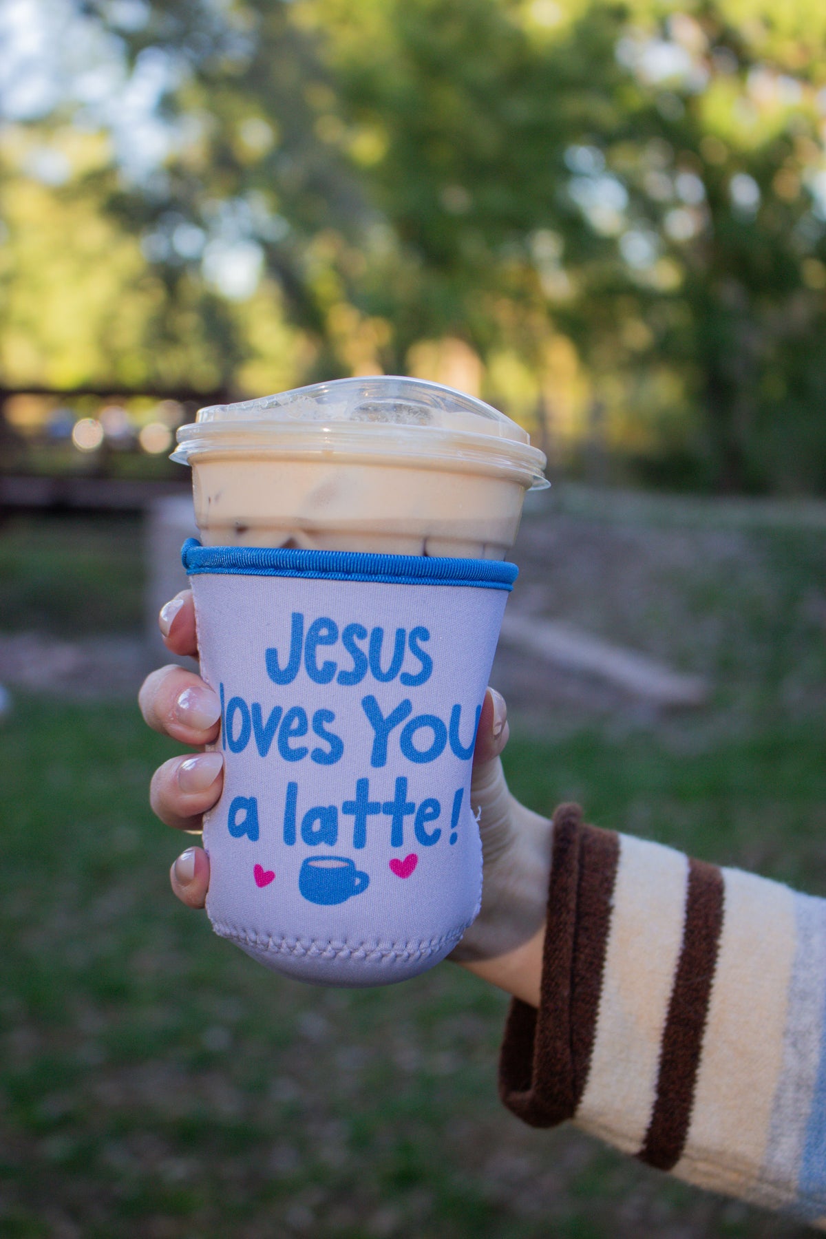 Jesus Loves You A Latte Coffee Sleeve 💞🦋