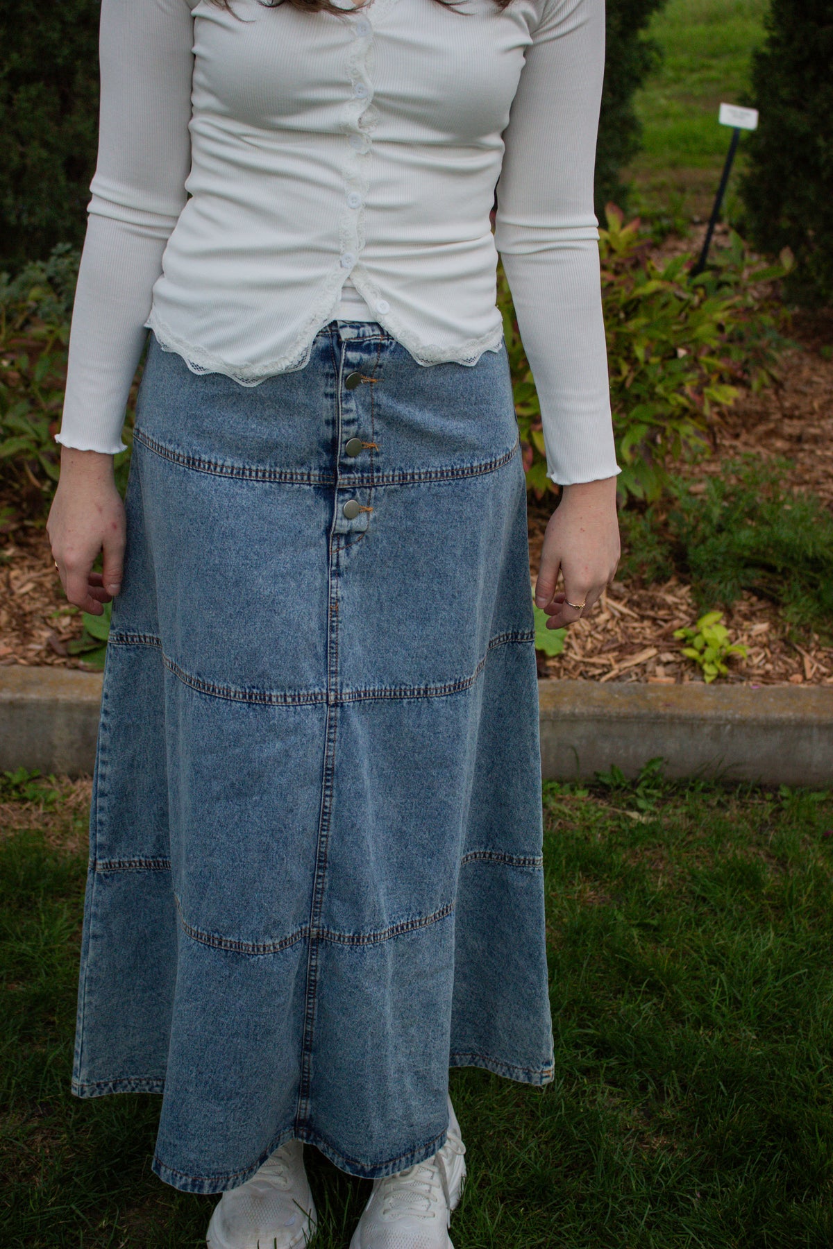 Eva Denim Skirt β¨π©΅