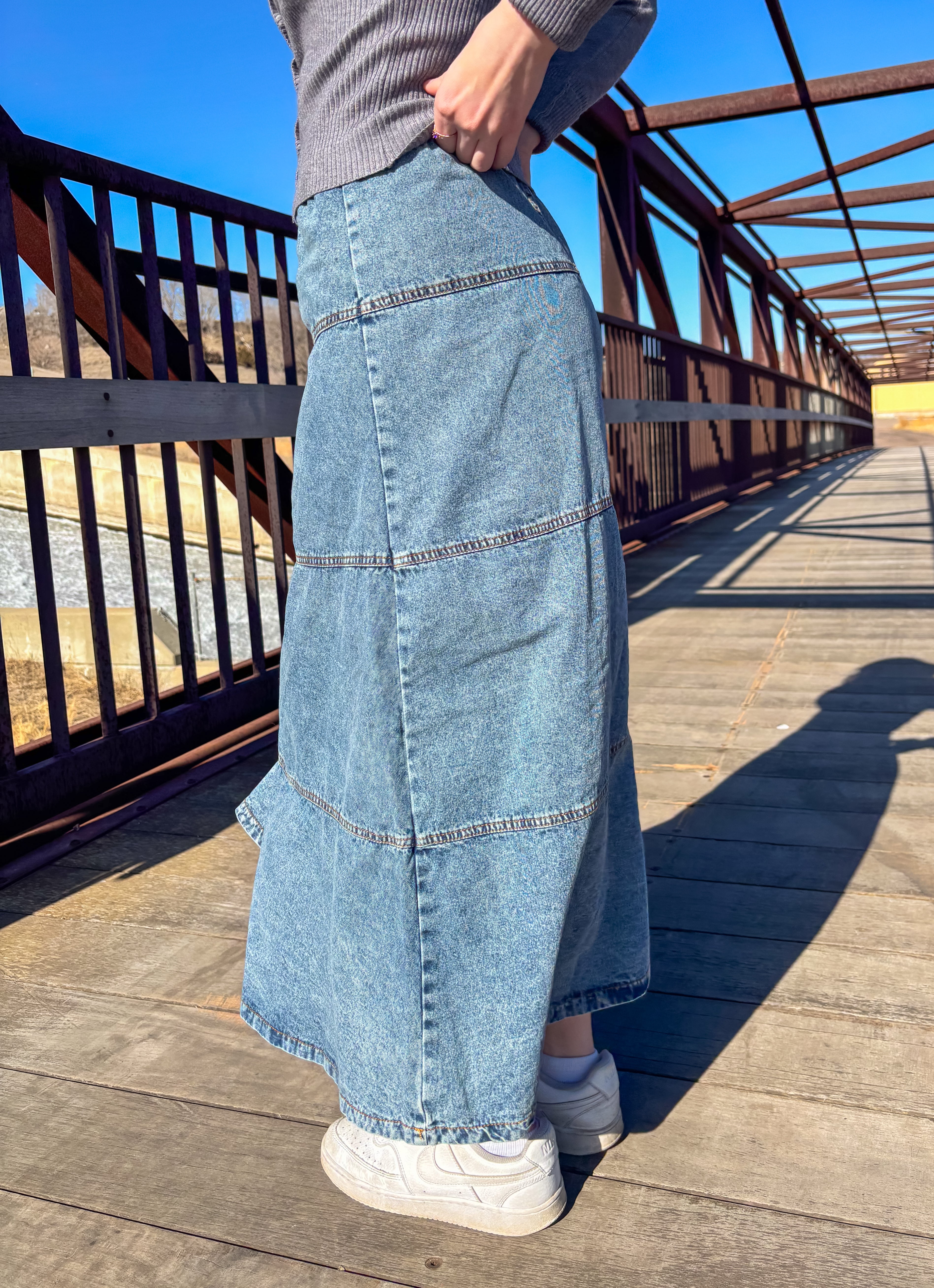 Eva Denim Skirt ✨🩵
