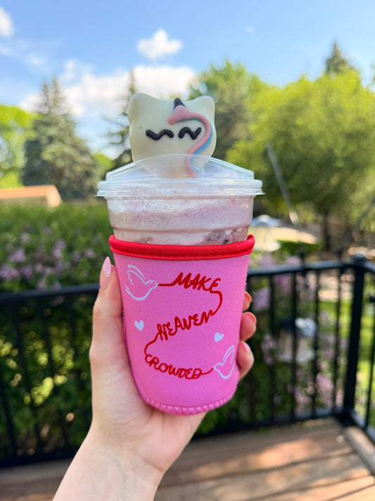 Make Heaven Crowded - Coffee Sleeve ☕️🎀