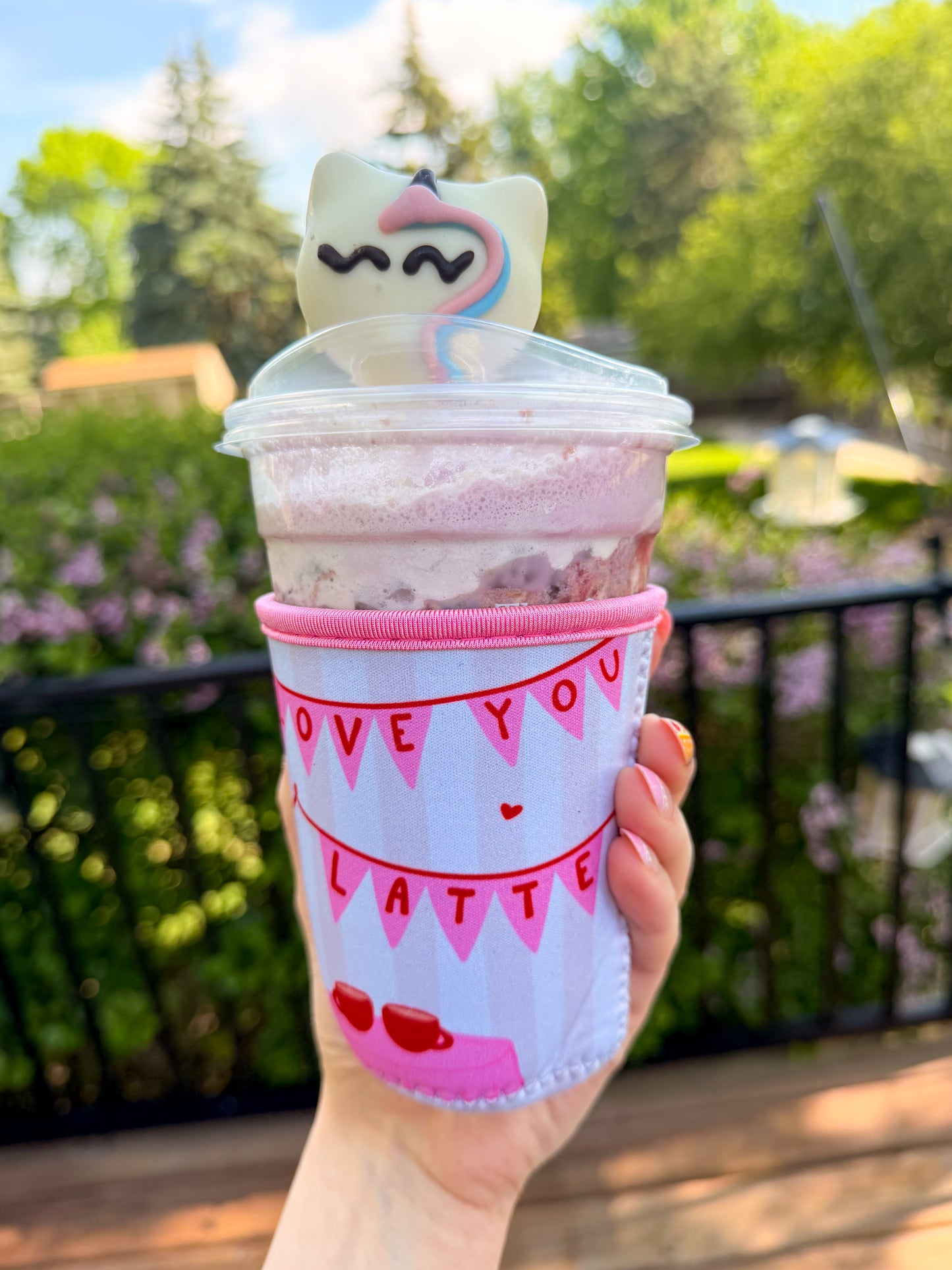 I Love You A Latte - Coffee Sleeve ☕️💗