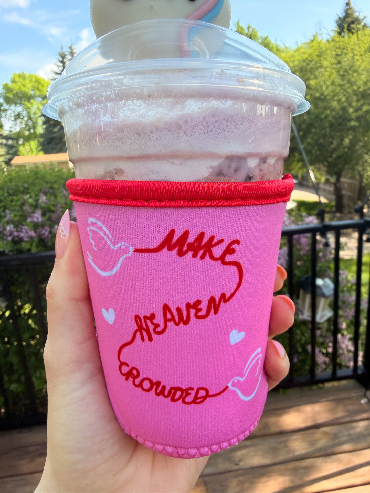 Make Heaven Crowded - Coffee Sleeve ☕️🎀