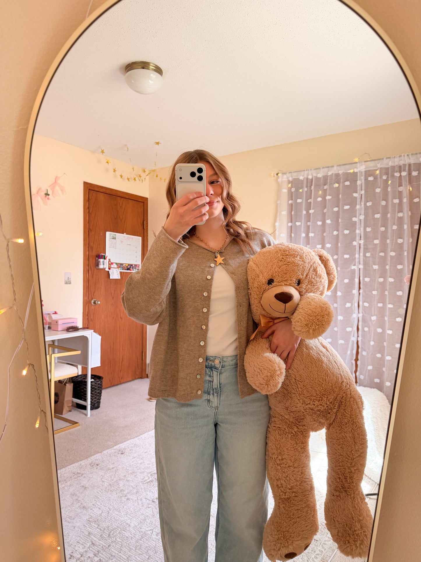 Teddy Taupe Cardi 🤎🧸