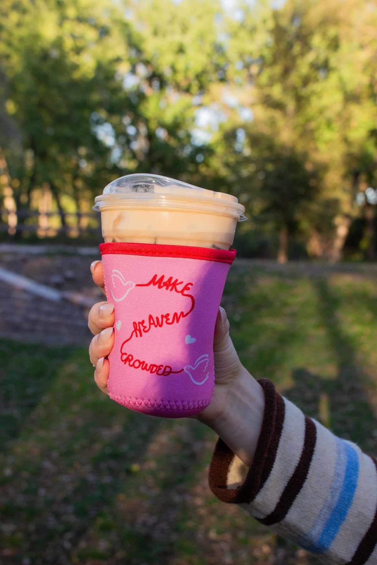 Make Heaven Crowded Coffee Sleeve ☕️🎀