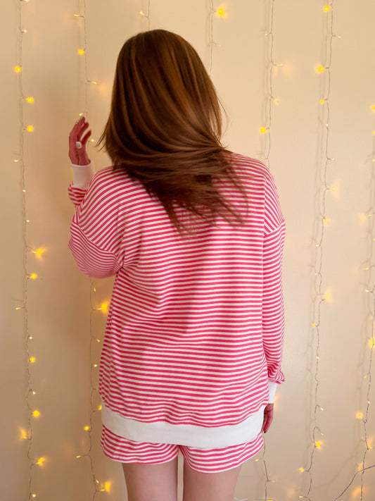 Cotton Candy Skies Mockneck - Pink Vanilla ☁️💗