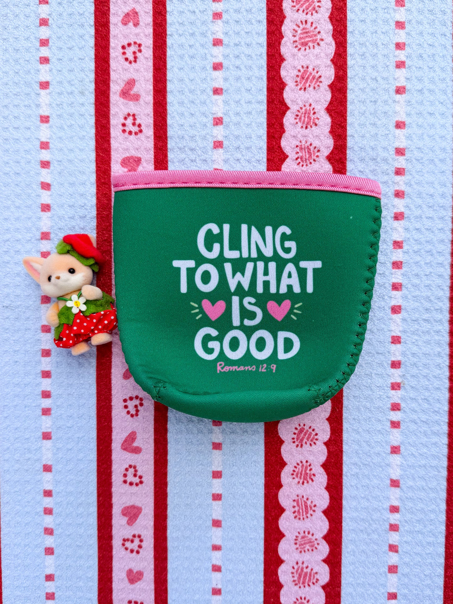 Cling To What Is Good - Coffee Sleeve 🍵💞
