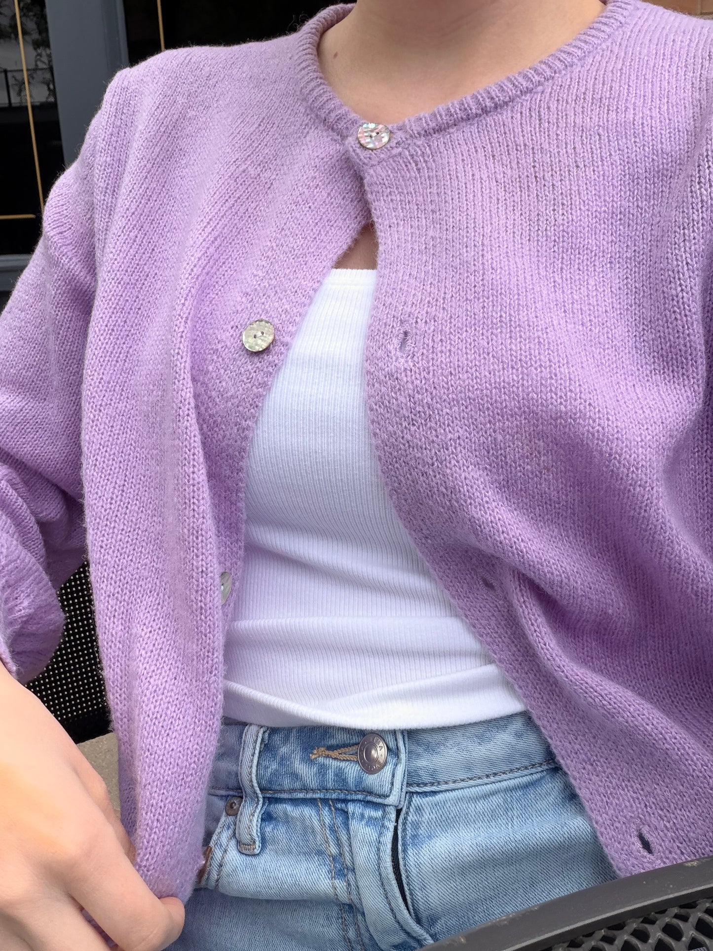 Lavender Cloud Cardi 💜☁️