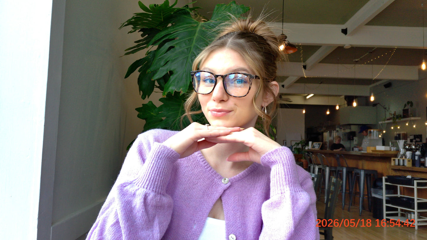 Lavender Cloud Cardi 💜☁️