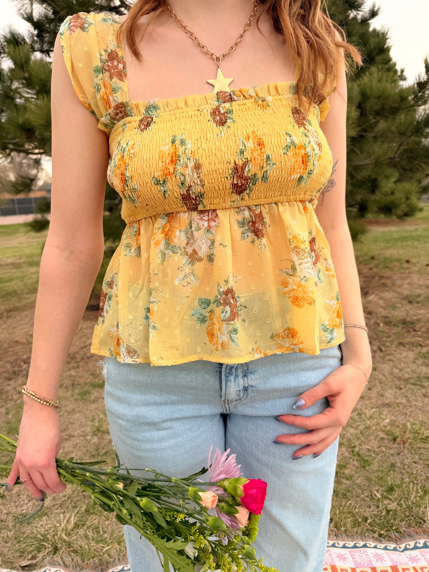 Fleur de Miel Top 🌼
