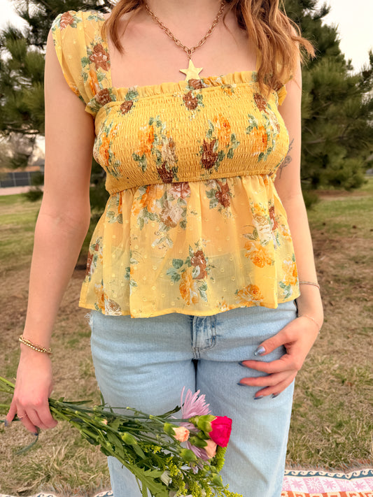 Fleur de Miel Top 🌼