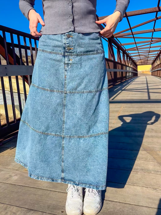 Eva Denim Skirt ✨🩵