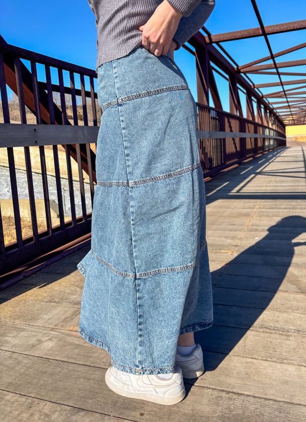 Eva Denim Skirt ✨🩵