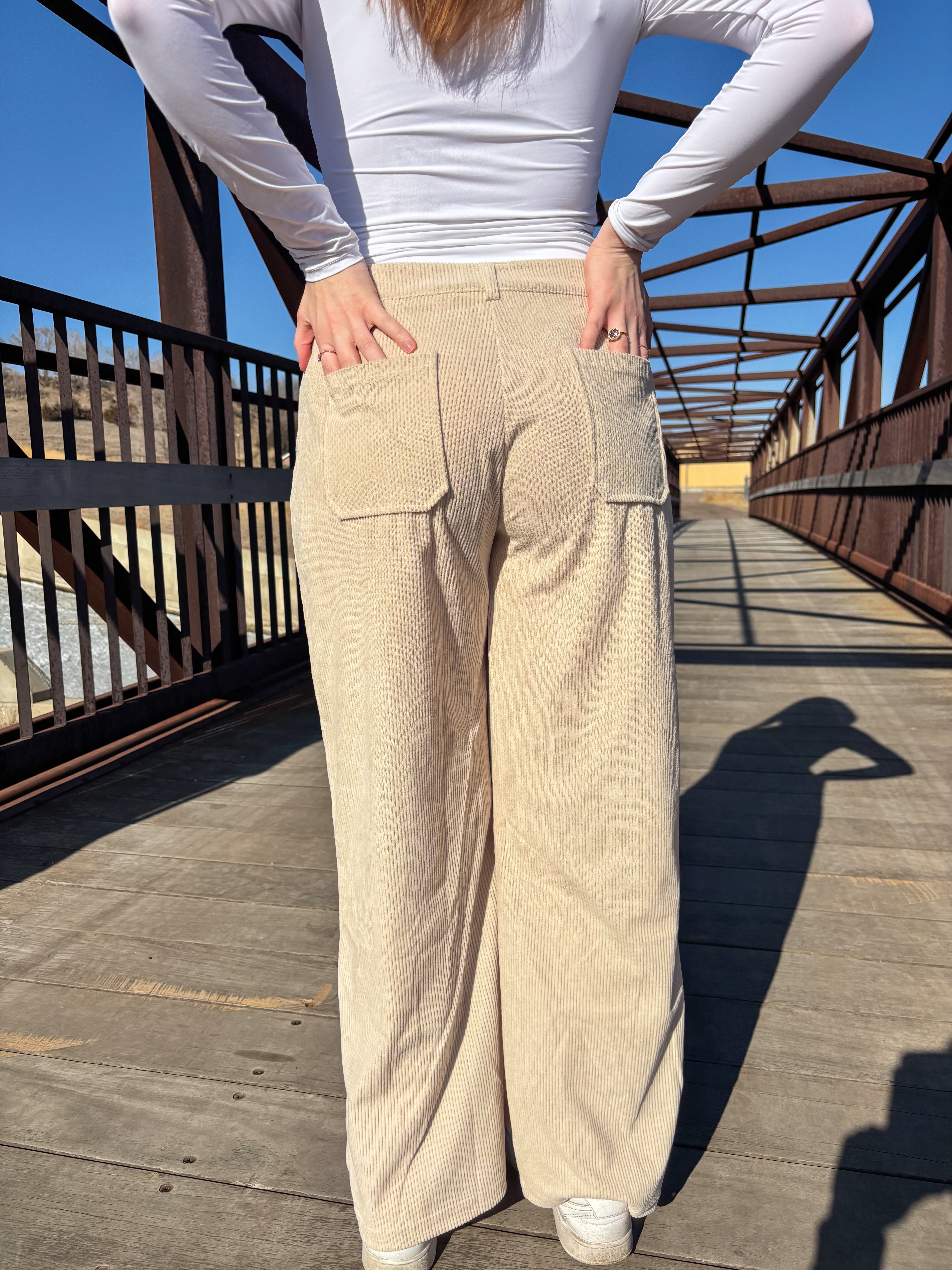 Honey Hug Corduroy Pants 🍯 🐻